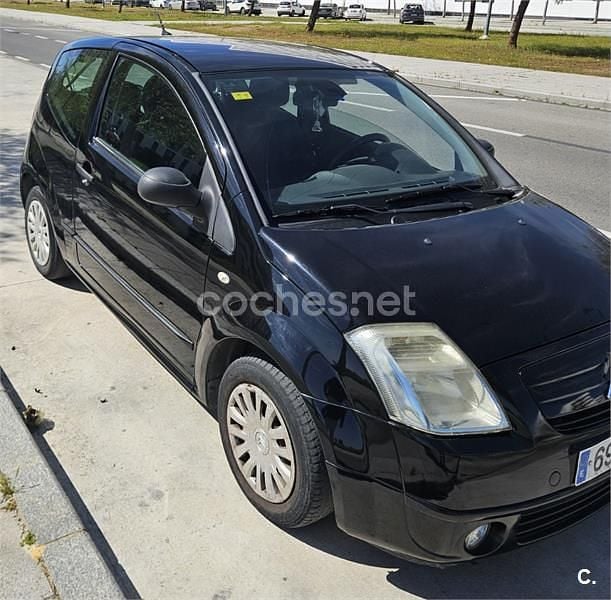 Usado Citroën C2 61 CV (44 kW) 2008 Negro Utilitario