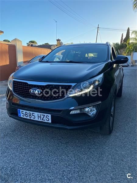 Negro Usado 2014 Kia Sportage Plus SUV | 12.000 € (Precio justo) - Imagen 1/4
