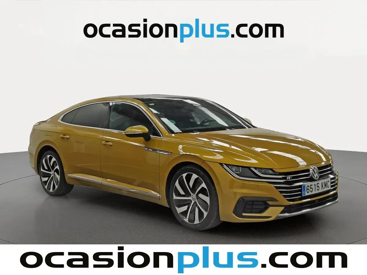 Usado VW Arteon R-line 150 CV (110 kW) 2018 Amarillo Berlina