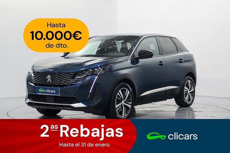 Azul Usado 2024 Peugeot 3008 Allure SUV | 23.990 € (Precio justo) - Imagen 1/4