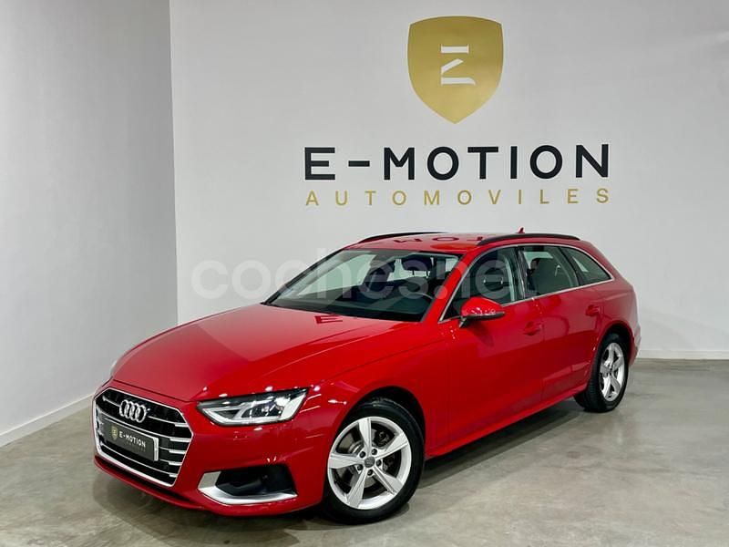 Rojo Usado 2020 Audi A4 Advanced Plus Familiar | 23.490 € (Precio justo) - Imagen 1/4