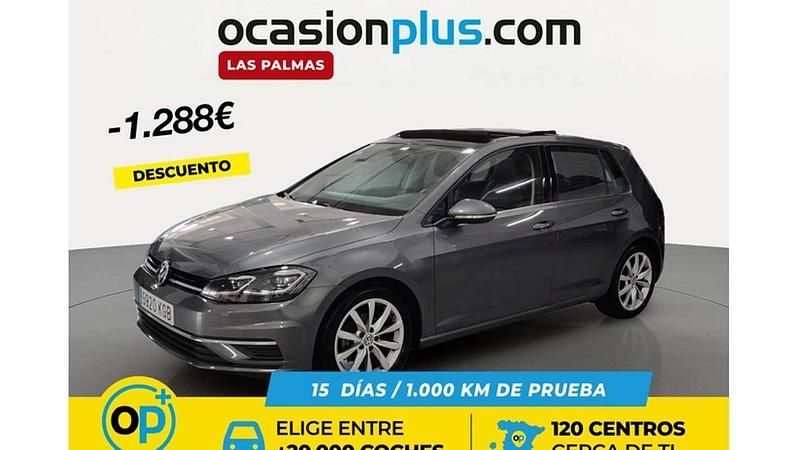 Usado VW Golf VII Advance 110 CV (80 kW) 2017 Gris Utilitario
