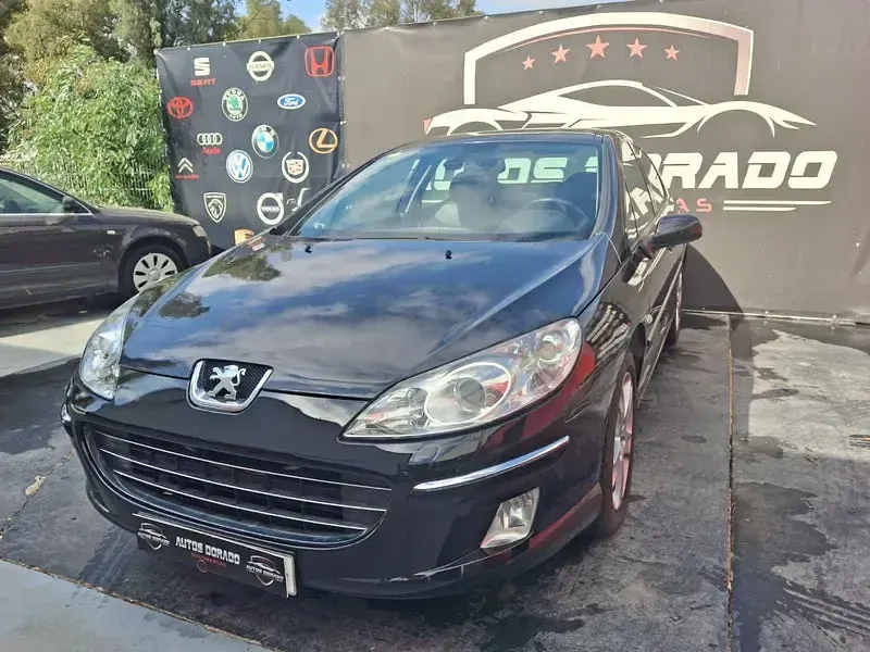 Usado Peugeot 407 Sport 136 CV (100 kW) 2008 Negro Berlina