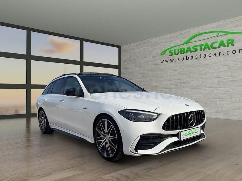 Usado Mercedes C43 AMG 408 CV (300 kW) 2023 Blanco Familiar