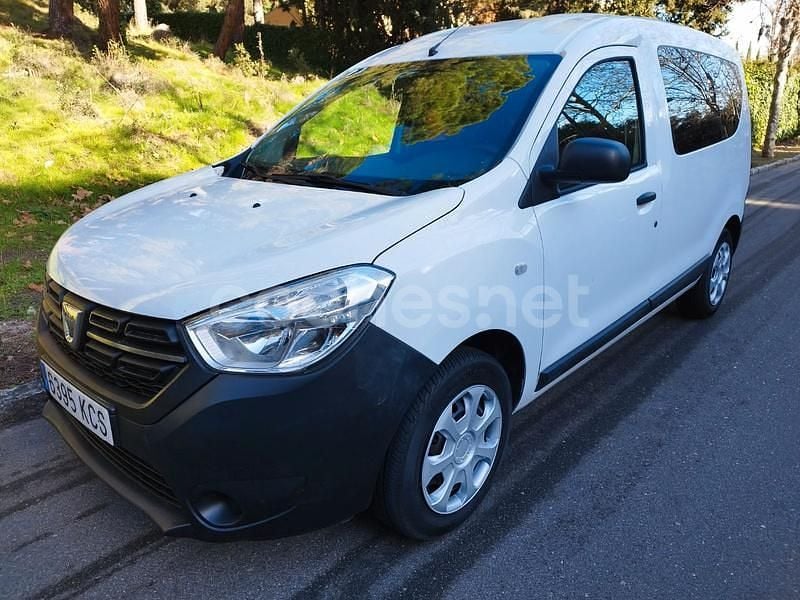 Blanco Usado 2017 Dacia Dokker Ambiance Monovolumen | 7900 € (Precio justo) - Imagen 1/4