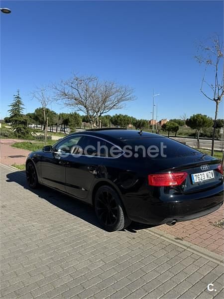 Usado Audi A5 Sportback 204 CV (150 kW) 2013 Negro Utilitario