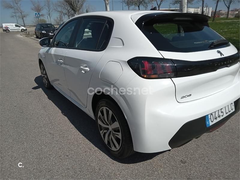 Usado Peugeot 208 Active 100 CV (73 kW) 2021 Blanco Utilitario