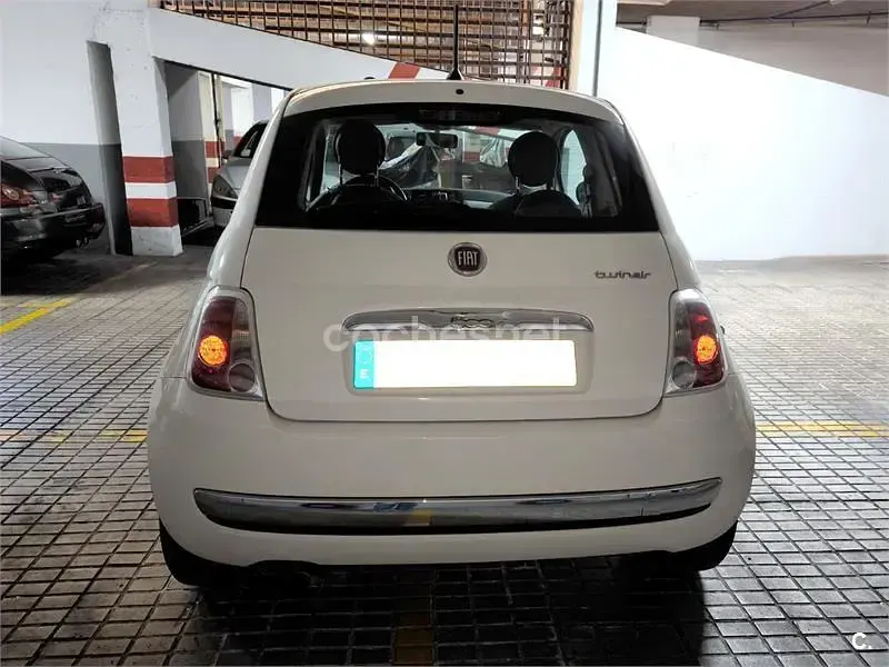 Usado Fiat 500 Lounge 105 CV (77 kW) 2014 Blanco Berlina