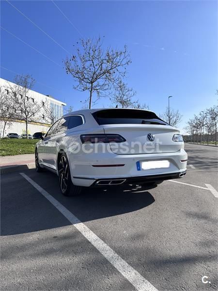 Usado VW Arteon R-line 190 CV (139 kW) 2021 Blanco Familiar