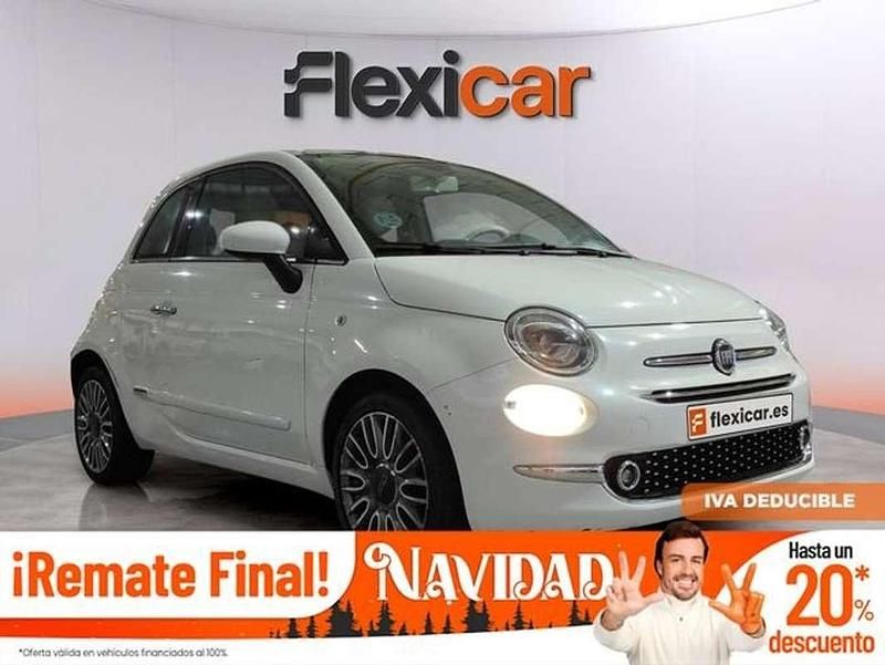Blanco Usado 2017 Fiat 500 Lounge Utilitario | 8490 € (Precio justo) - Imagen 1/4
