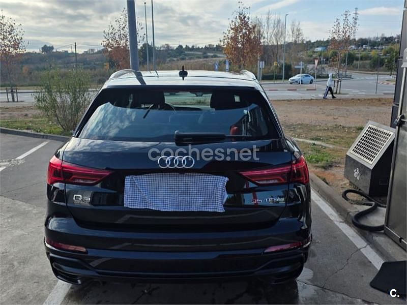 Usado Audi Q3 S-Line 150 CV (110 kW) 2020 Negro SUV