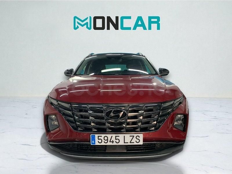 Usado Hyundai Tucson 136 CV (100 kW) 2022 Granate SUV