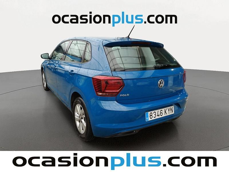 Usado VW Polo Advance 95 CV (69 kW) 2019 Azul Utilitario