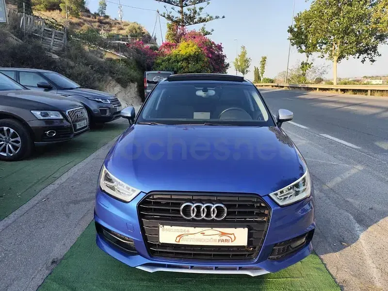 Usado Audi A1 Sportback S-Line 95 CV (69 kW) 2018 Azul Utilitario