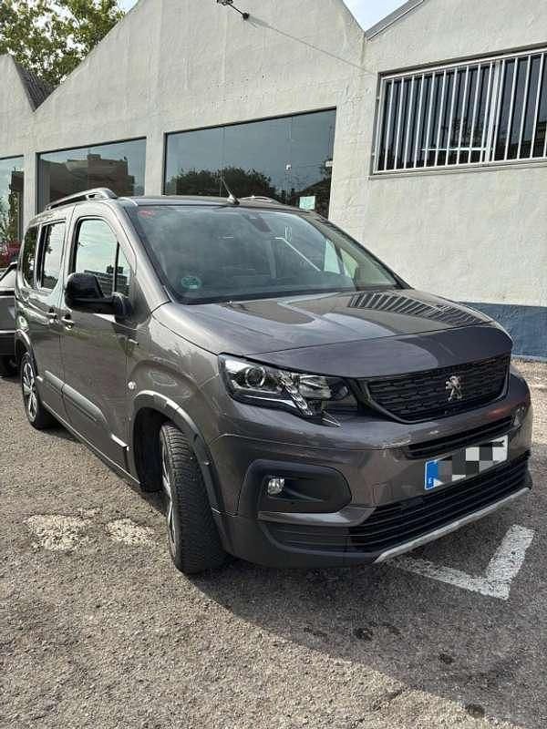 Gris Usado 2019 Peugeot Rifter GT-line Monovolumen | 18.000 € (Precio justo) - Imagen 1/4