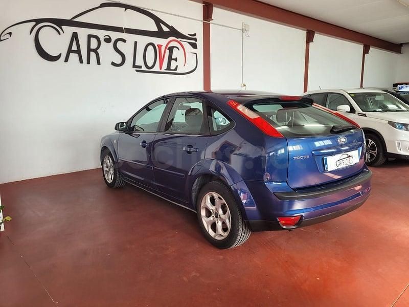 Käytetty Ford Focus Trend 109 HP (80 kW) 2008 Sininen Sedan