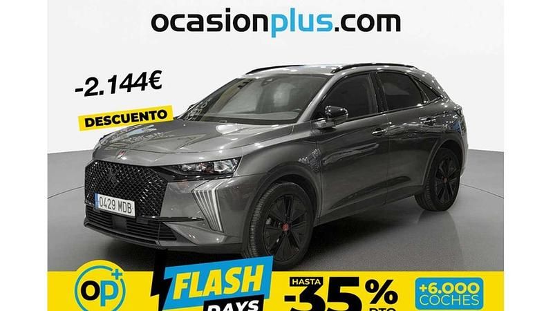 Usado DS Automobiles DS7 Crossback Performance 130 CV (95 kW) 2022 Gris SUV