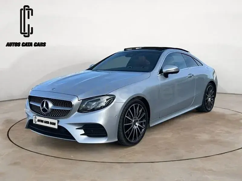 Usado Mercedes E350 299 CV (219 kW) 2019 Gris / plata Coupe