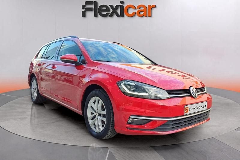 Rojo Usado 2020 VW Golf VII Advance Familiar | 15.290 € (Super precio) - Imagen 1/4