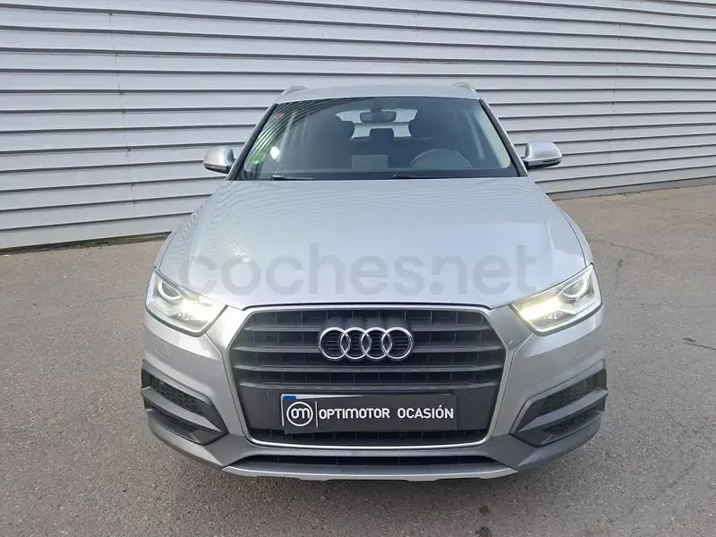 Usado Audi Q3 Design 150 CV (110 kW) 2017 Gris / plata SUV