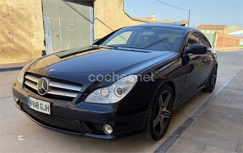 Azul Usado 2008 Mercedes CLS350 Berlina | 16.000 € (Un poco caro) - Imagen 1/4