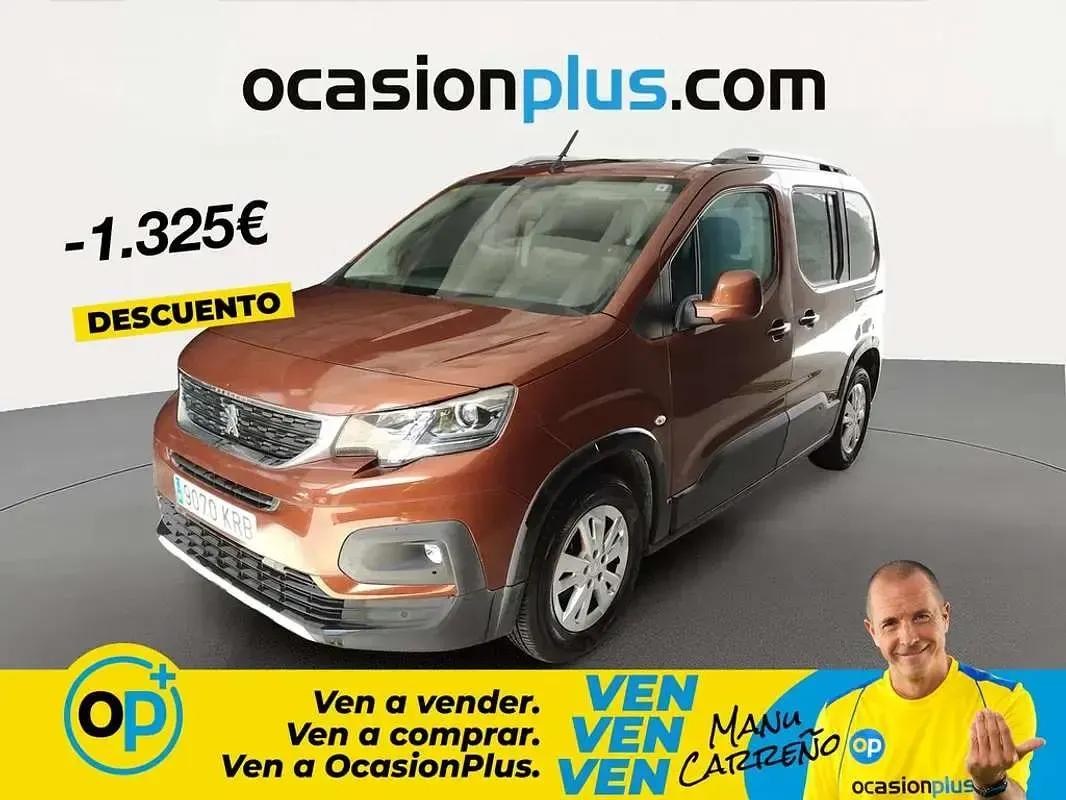 Usado Peugeot Rifter Allure 100 CV (73 kW) 2018 Monovolumen