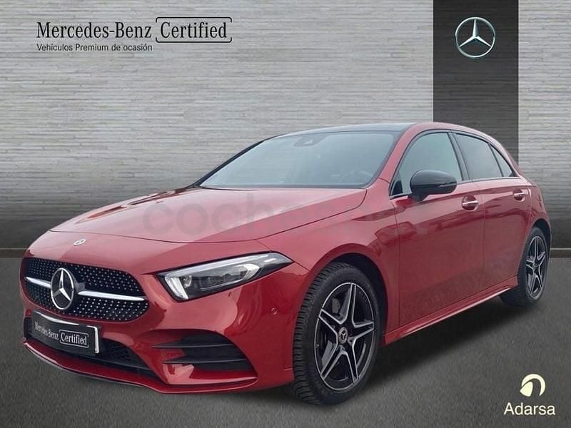 Usado Mercedes A250 AMG line 218 CV (160 kW) 2022 Manufaktur rojo patagonia Berlina