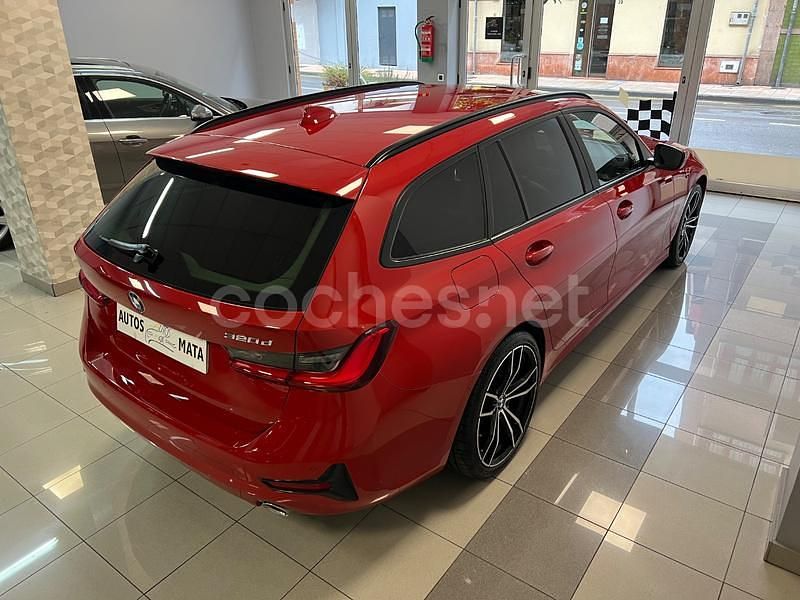 Rojo Usado 2020 BMW 320 Familiar | 24.500 € (Un poco caro) - Imagen 1/4