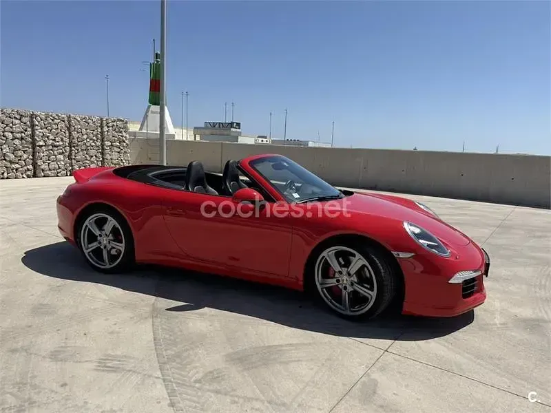 Usado Porsche 911 Carrera S Cabriolet 400 CV (294 kW) 2012 Rojo Descapotable