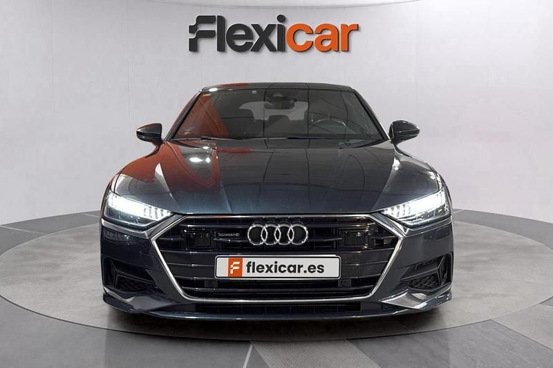 Usado Audi A7 Premium 290 CV (213 kW) 2018 Azul Berlina