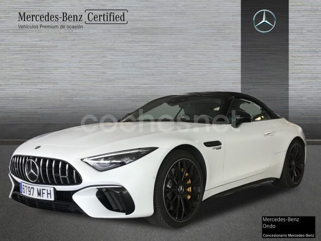 Blanco Usado 2023 Mercedes SL63 AMG AMG Descapotable | 159.800 € (Un poco caro) - Imagen 1/4