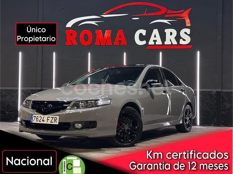 Gris / plata Usado 2008 Honda Accord Sport Berlina | 8940 € (Buen precio) - Imagen 1/4