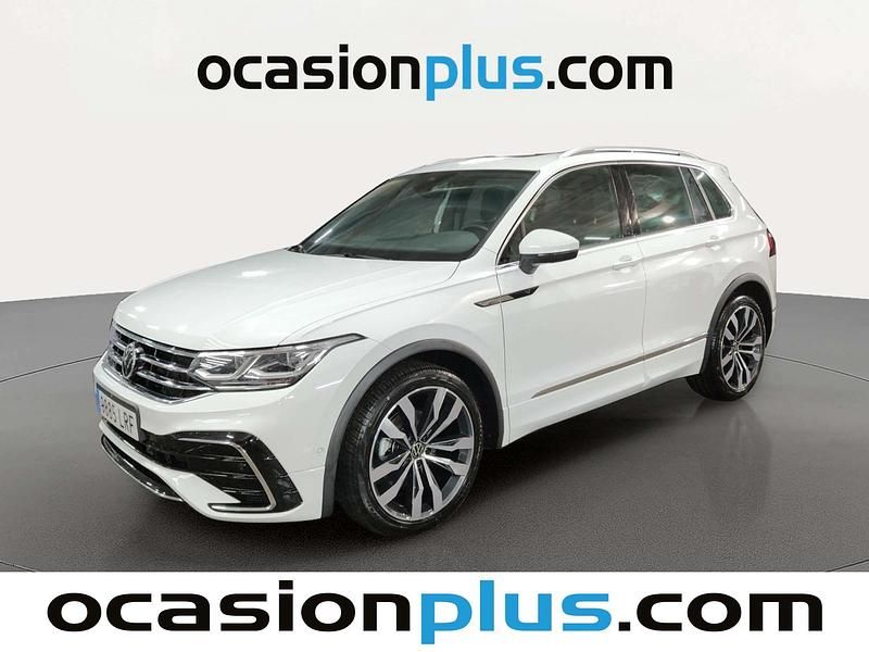 Blanco Usado 2021 VW Tiguan R-line SUV | 31.810 € (Precio justo) - Imagen 1/4