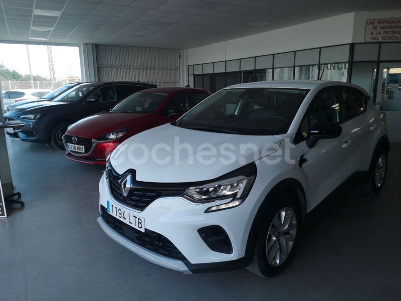 Usado Renault Captur Intens 100 CV (73 kW) 2021 Blanco SUV
