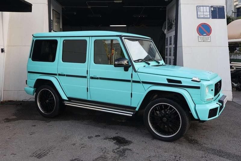 Usado Mercedes G350 245 CV (180 kW) 2017 Verde SUV