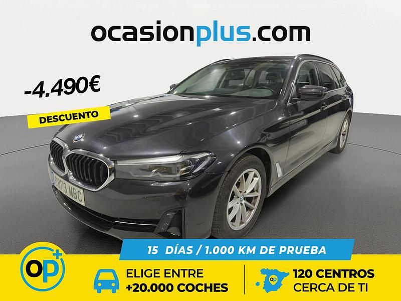 Usado BMW 520 190 CV (139 kW) 2022 Gris Familiar