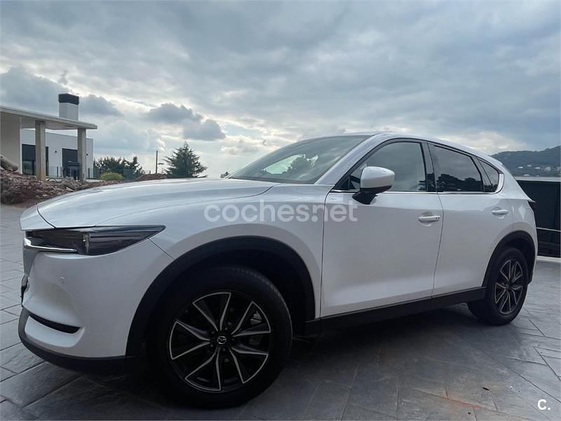 Usado Mazda CX-5 150 CV (110 kW) 2018 Blanco SUV