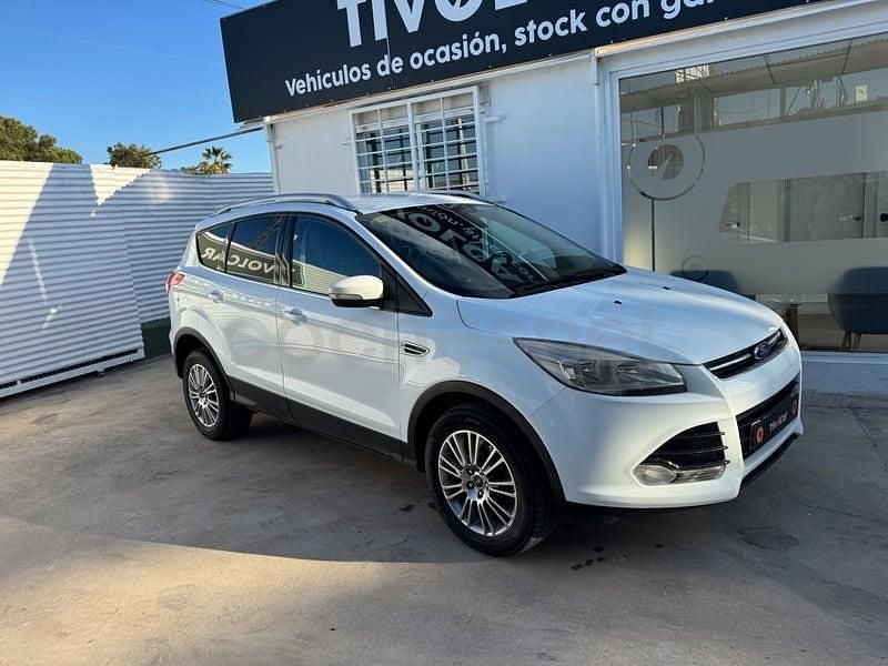 Usado Ford Kuga Titanium S 140 CV (102 kW) 2014 Blanco SUV