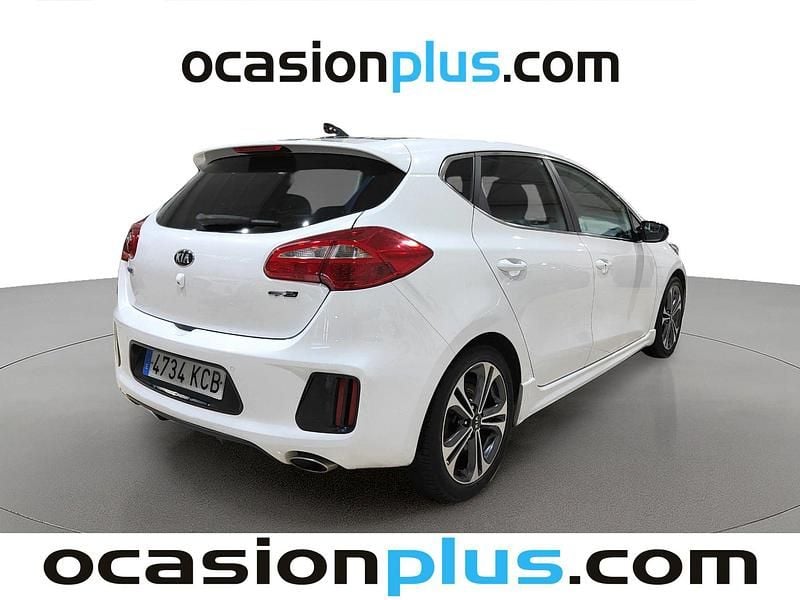 Usado Kia Ceed GT GT-Line 136 CV (100 kW) 2017 Negro Utilitario