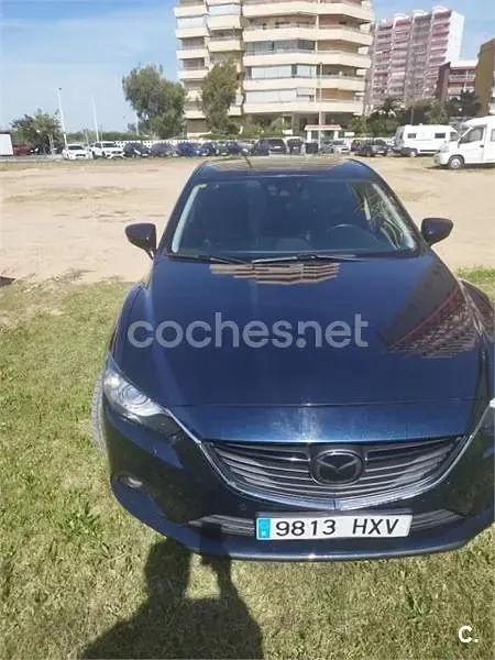 Usado Mazda 6 Luxury 175 CV (128 kW) 2014 Azul Berlina