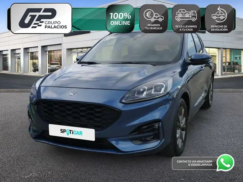 Azul Usado 2022 Ford Kuga ST-Line SUV | 18.695 € (Buen precio) - Imagen 1/1