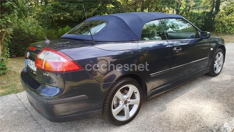 Usado Saab 9-3 Linear 150 CV (110 kW) 2007 Azul Descapotable