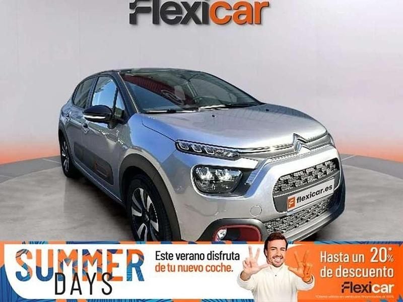 Gris Usado 2021 Citroën C3 PureTech Utilitario | 9370 € (Buen precio) - Imagen 1/4