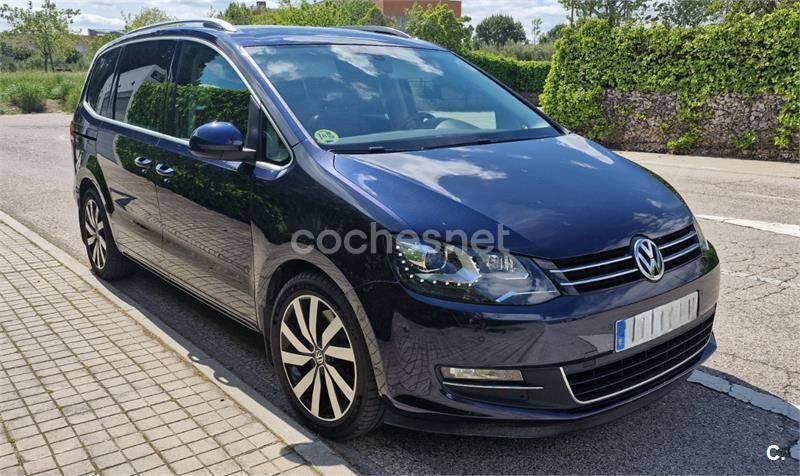 Azul Usado 2012 VW Sharan Sport Monovolumen | 19.800 € - Imagen 1/4