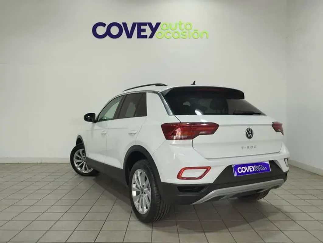 Usado VW T-Roc Life 116 CV (85 kW) 2023 Blanco SUV