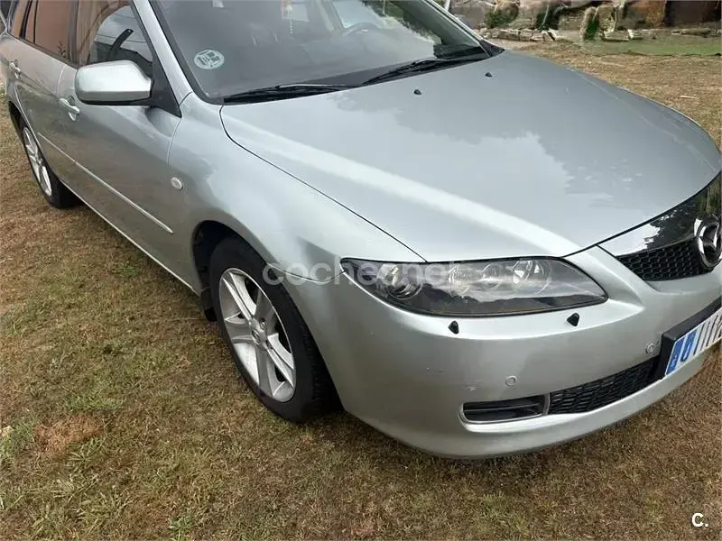 Usado Mazda 6 Active 140 CV (102 kW) 2007 Gris / plata Familiar