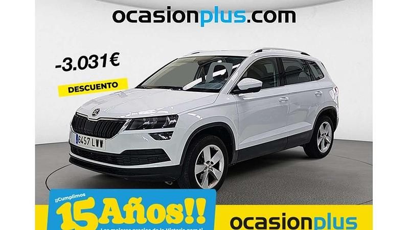 Blanco Usado 2022 Skoda Karoq Ambition SUV | 19.319 € (Buen precio) - Imagen 1/4