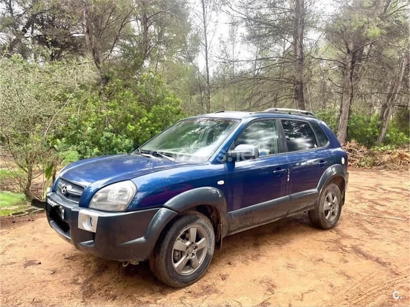 Usado Hyundai Tucson Comfort 112 CV (82 kW) 2005 Azul SUV