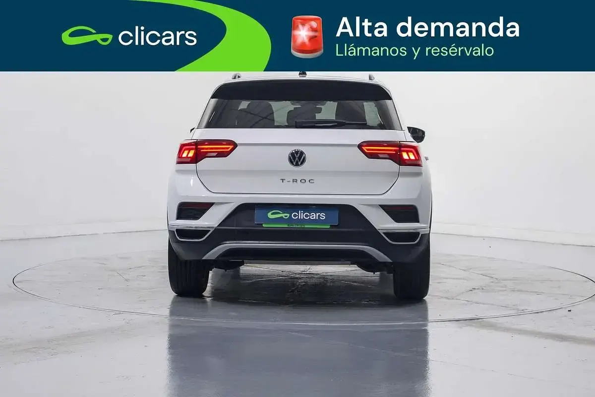 Usado VW T-Roc Advance 150 CV (110 kW) 2020 Blanco SUV
