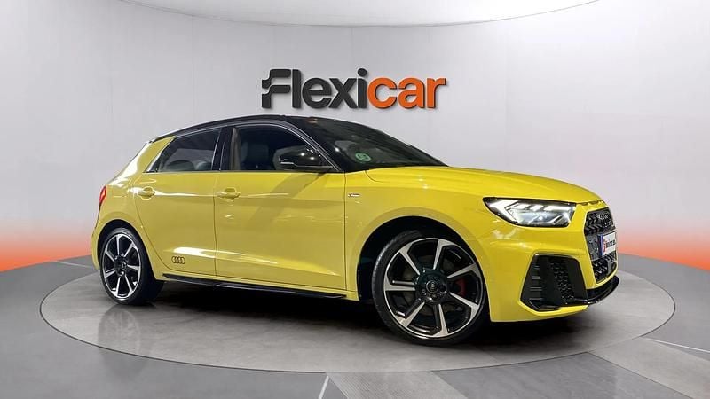 Usado Audi A1 Sportback S-Line 116 CV (85 kW) 2019 Amarillo Utilitario